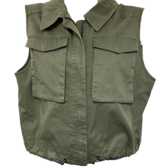 A.N.D away green vest  size small - Picture 1 of 7